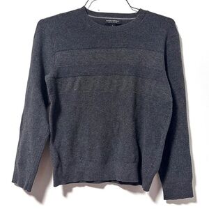 Banana Republic Supima Cotton Gray Crewneck Sweater Men’s Size Small